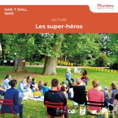 Visuel Les super-héros