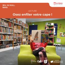 Visuel Osez enfiler votre cape !