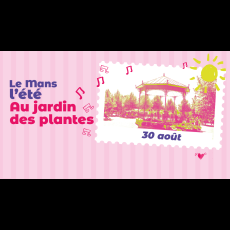 Visuel Le Mans l’Eté au Jardin des Plantes – Les Habits du Dimanche