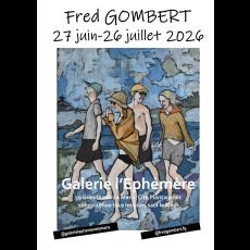 Visuel Peintures de Fred GOMBERT et céramiques de Joanna HAIR