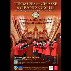 Visuel Concert de trompes de chasse et grand orgue