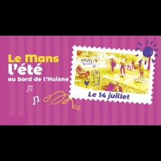 Visuel Le Mans l'Été au bord de l'Huisne
