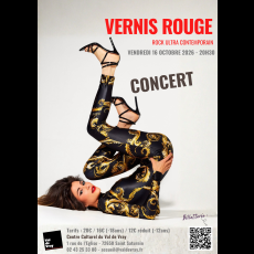 Visuel Vernis rouge - Concert