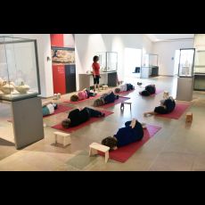 Visuel Séance de méditation au musée