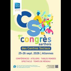 Visuel Congrès sarthois des centre sociaux