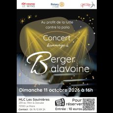 Visuel Chantons BALAVOINE et BERGER - HOMMAGE à DEUX LEGENDES