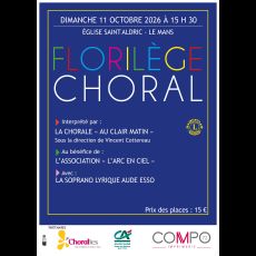Visuel Florilège chorale