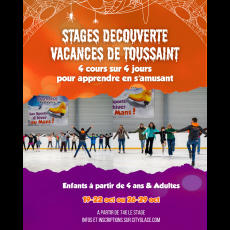 Visuel Stages découverte vacances de la Toussaint