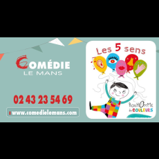 Visuel Les 5 sens de bonhomme de couleurs
