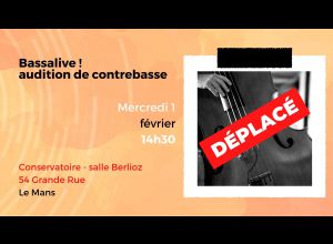 BASSALIVE ! - AUDITION DE CONTREBASSE