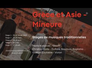 STAGES DE MUSIQUES TRADITIONNELLES