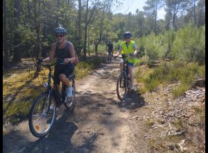 À VTC avec CYCLAMAINE vers  RUAUDIN, MULSANNE et ARNAGE