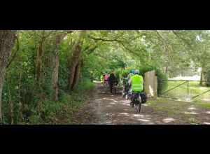 Sortie gravel tranquille, avec Cyclamaine :  vers Montreuil et Souillé