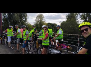 A vélo Curieuz'Mans