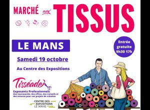 Les Tisséades - Marché aux tissus