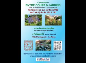 Rendez-vous aux jardins avec l'association Entre Cours et Jardins