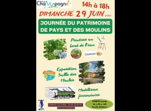 Journee du patrimoine de pays et des moulins
