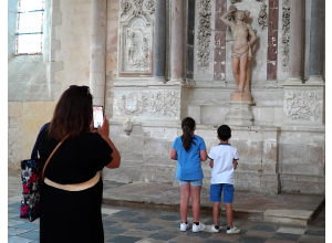 Visite en famille
