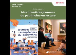 Mes premières journées du patrimoine en lecture