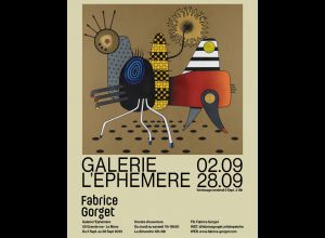 Exposition des peintures de Fabrice GORGET