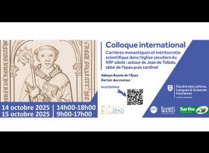­ Colloque international : autour de  Jean de Tolède, abbé de l’Épau