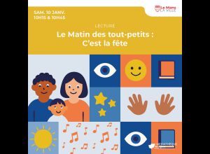 Le Matin des tout-petits : C'est la fête