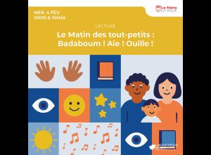 Le Matin des tout-petits : Badaboum ! Aïe ! Ouille !