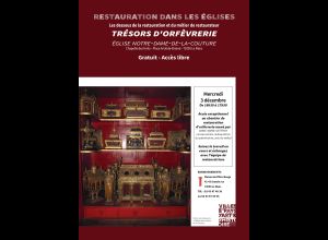 Accès chantier : restauration d'orfèvrerie