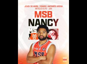 MSB vs. NANCY- BETCLIC ÉLITE SAISON 25-26