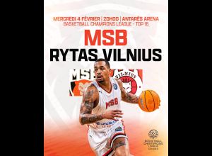 MSB vs. RYTAS VILNIUS - Basketball Champions League saison 2025-2026