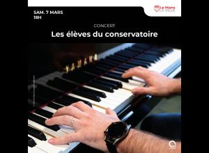 Les élèves du conservatoire
