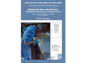 Rencontre avec Héloïse Nice, conservatrice-restauratrice de cadres anciens