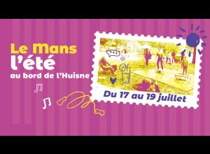 Le Mans, l’été au bord de l’Huisne