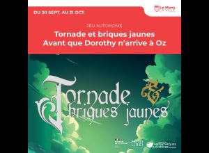 Tornade et briques jaunes Avant que Dorothy n’arrive à Oz