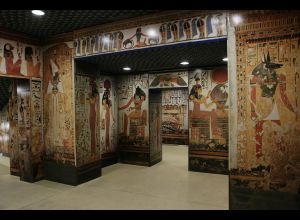GALERIE ÉGYPTIENNE DU MUSEE DE TESSE