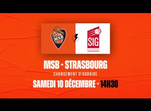 MSB/STRASBOURG - CHAMPIONNAT DE FRANCE PRO A - SAISON 2022/2023