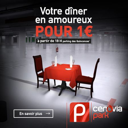 Votre dîner en amoureux pour 1€