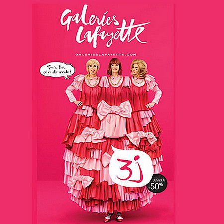 Les 3J aux Galeries Lafayette