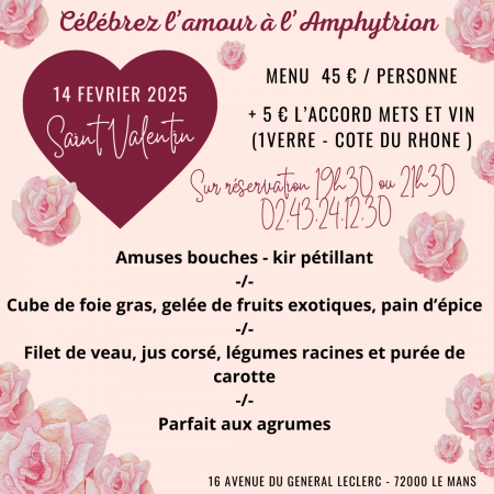 Fêtez la St-Valentin au Concordia Fêtez la St-Valentin au Concordia
