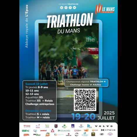 Visuel Triathlon International du Mans