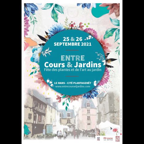 Visuel BETWEEN COURTYARDS & GARDENS - ENTRE COURS ET JARDINS
