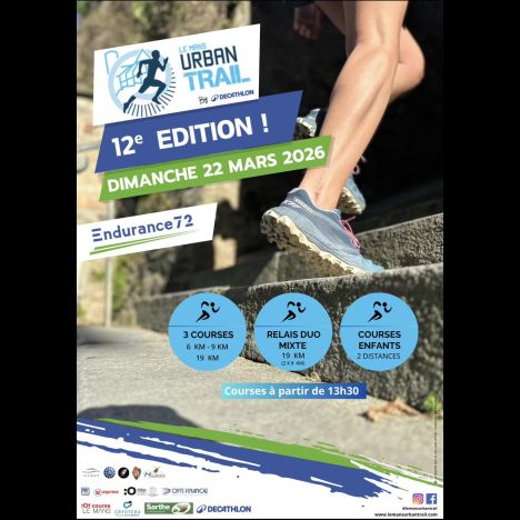Visuel Le Mans Urban Trail