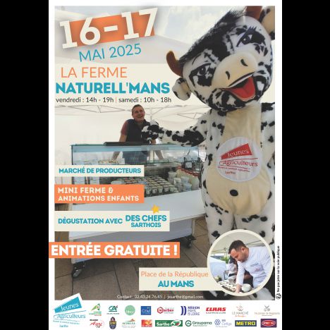 Visuel La Ferme Naturell'Mans