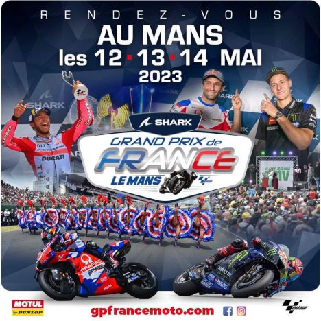 Visuel GRAND PRIX DE FRANCE MOTO（法国摩托车大奖赛）