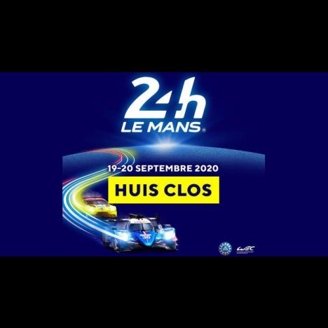 Visuel 24 HEURES DU MANS 2020 (A HUIS CLOS)