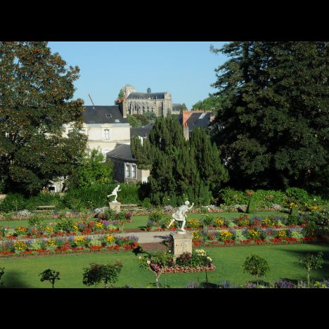 Visuel SAINTE-CROIX : DE LA VILLÉGIATURE AU QUARTIER MANCEAU - DANS LE CADRE DES FLANERIES MANCELLES