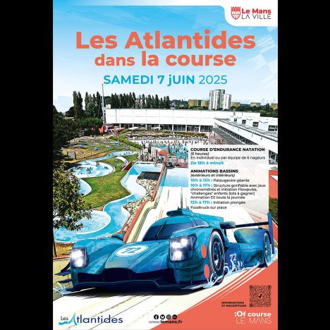 Visuel Les Atlantides dans la course