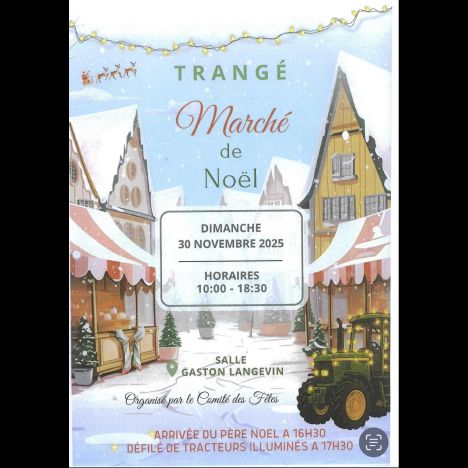 Visuel MARCHÉ DE NOËL - TRANGÉ