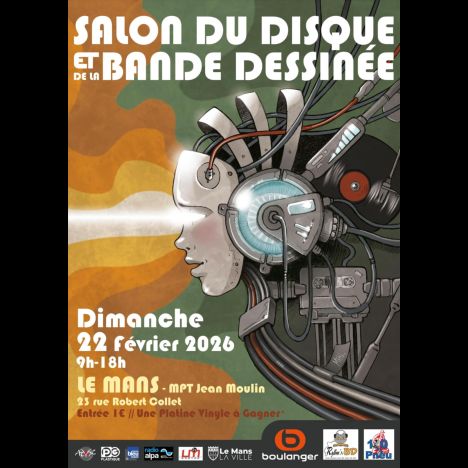 Visuel Salon du Disque et de la BD