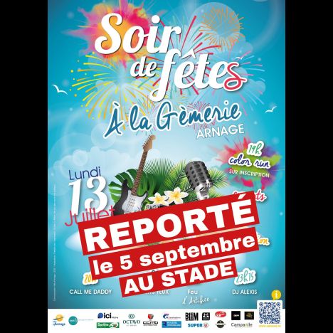Visuel [Reporté] Soir de fêtes à la Gèmerie - Arnage